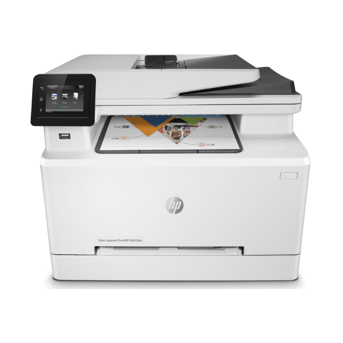  HP CLJT Pro M281fdw MFP Color A4 USB LAN WLAN Dúplex 2.525 páginas impresas EX‑DEMO, 129637, by HP