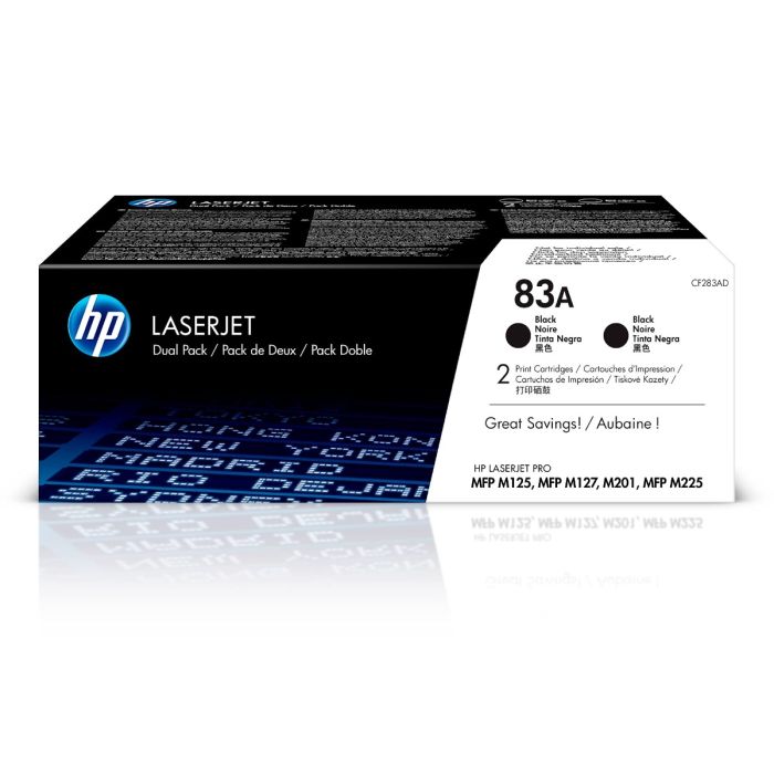 Original HP 83A - CF283AD Tóner Negro para 1.500 páginas + NUEVO +, 115809, by HP Original HP 83A - CF283AD Tóner Negro para 1.500 páginas + NUEVO +, 115809, by HP