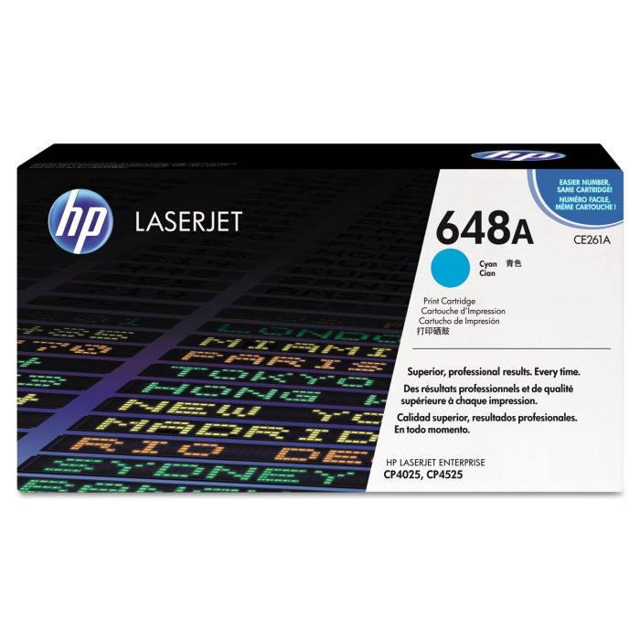 Original HP 648A - CE261A Tóner Cian para 11.000 páginas + NUEVO +, 115808, by HP Original HP 648A - CE261A Tóner Cian para 11.000 páginas + NUEVO +, 115808, by HP