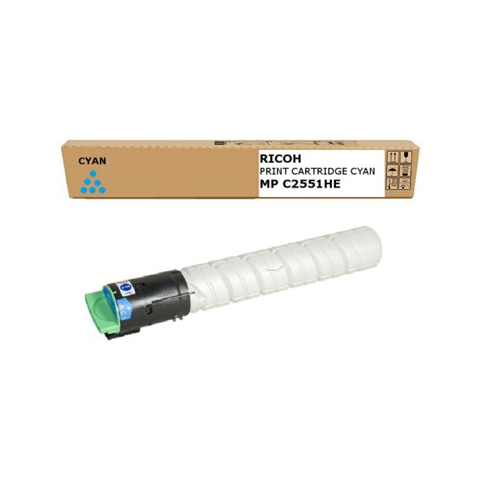 RICOH C2551HE, Tóner Cian, Código EDP 841505 + NUEVO Y EN EMBALAJE ORIGINAL +, 118256(3), by Ricoh RICOH C2551HE, Tóner Cian, Código EDP 841505 + NUEVO Y EN EMBALAJE ORIGINAL +, 118256(3), by Ricoh