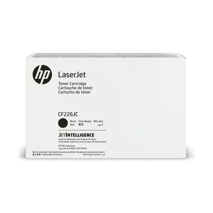 Original HP CF226JC Tóner Negro para 9.000 páginas + NUEVO +, 115807, by HP Original HP CF226JC Tóner Negro para 9.000 páginas + NUEVO +, 115807, by HP