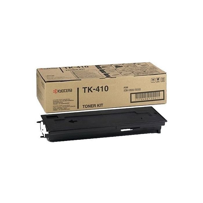  Tóner negro Kyocera TK-410 – Original, MPN 370AM010, compatible con las series KM/TASKalfa, 117692, 