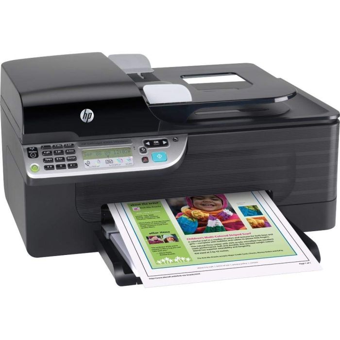 HP OfficeJet 4500 Inalámbrico Todo en Uno G510n - CN547A USB A4 Color FAX, CN547A, by HP