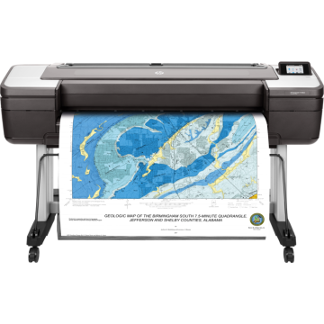  Plotter HP DesignJet T1700dr PostScript 44" / 1.118 mm – USB y LAN, HP DesignJet T1700dr PostScript 44" / 1118mm, by HP
