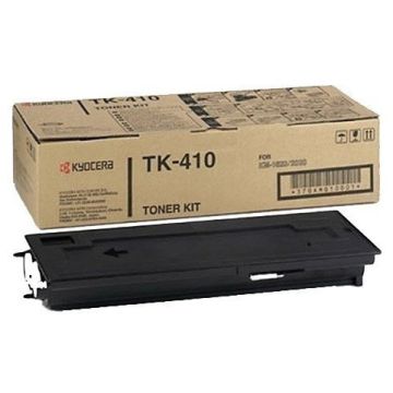  Tóner negro Kyocera TK-410 – Original, MPN 370AM010, compatible con las series KM/TASKalfa, 117692, 